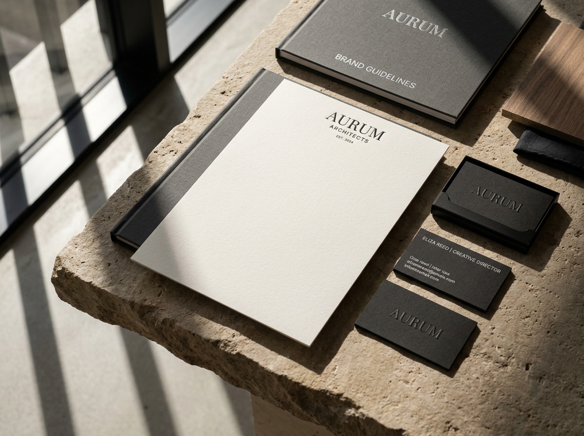 Brand Identity System Stationery and Typography Manual