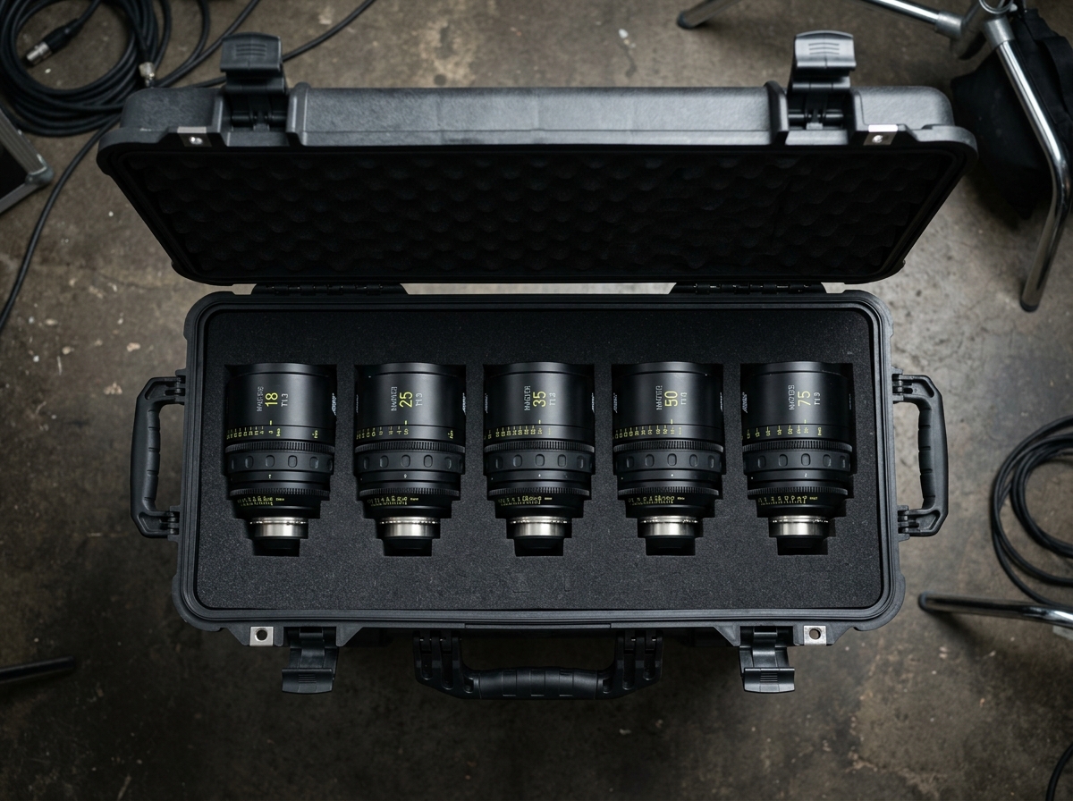 ARRI Cine Primes Pelican Flight Case